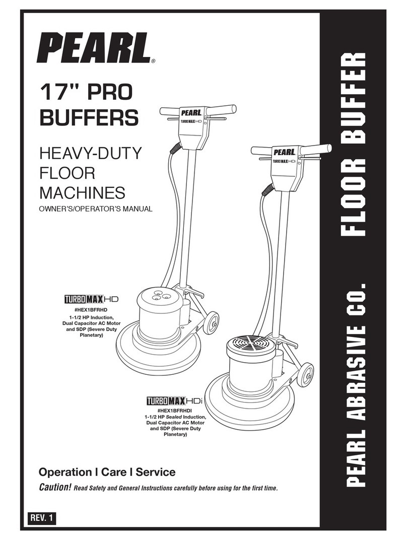 Pearl Abrasive 9566 Owner's manual