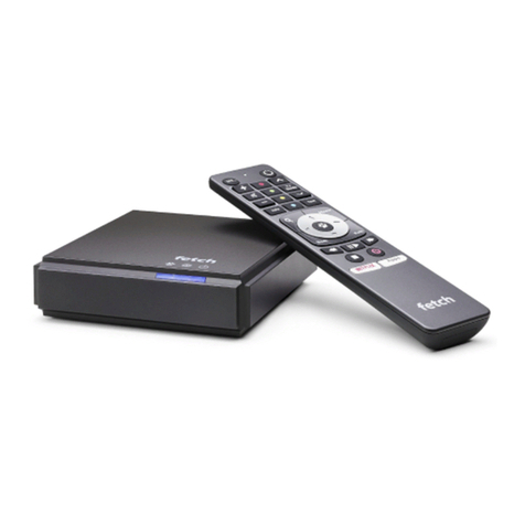 Fetch TV Multiroom User manual Fetch TV Multiroom User manual