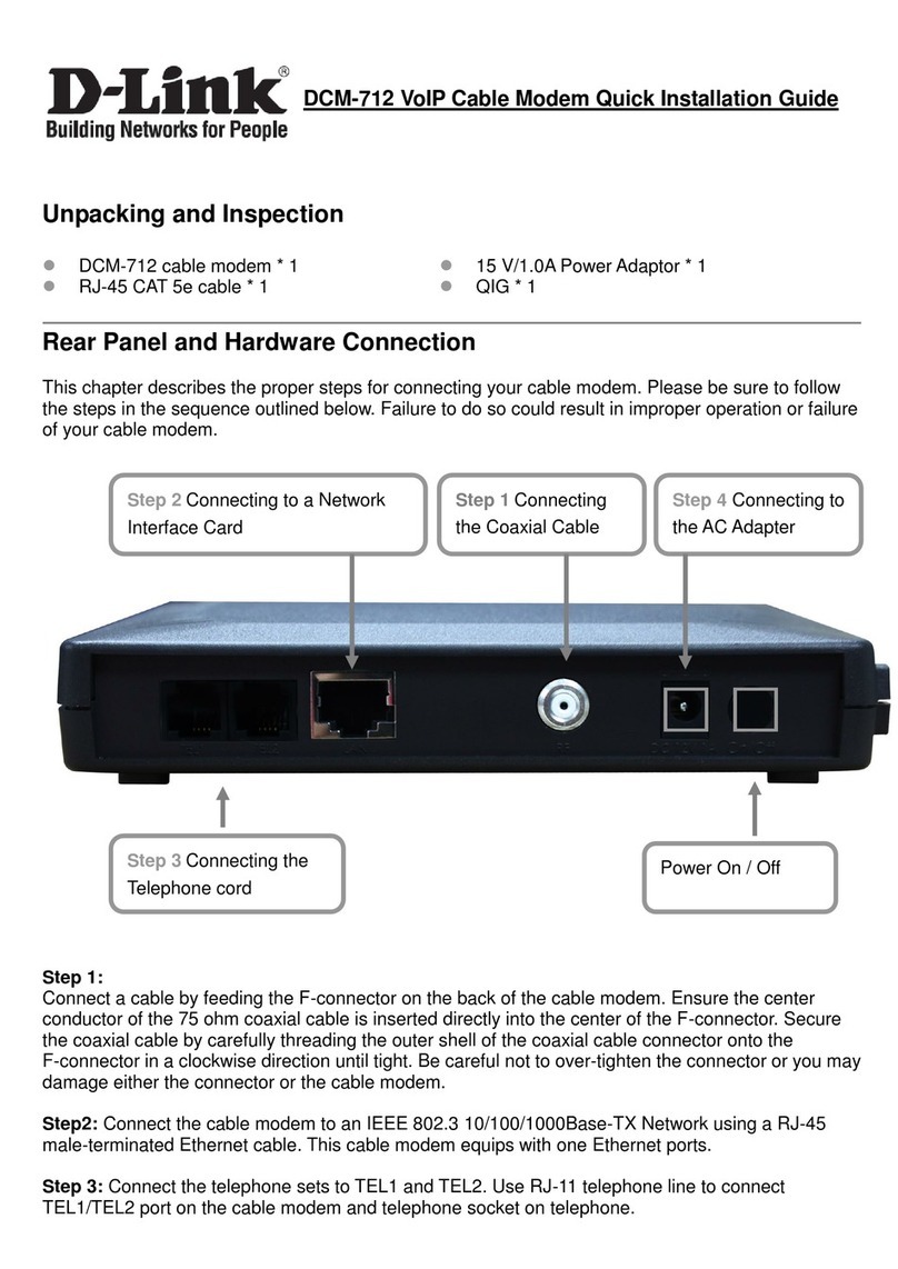 D-Link DCM-712 User manual