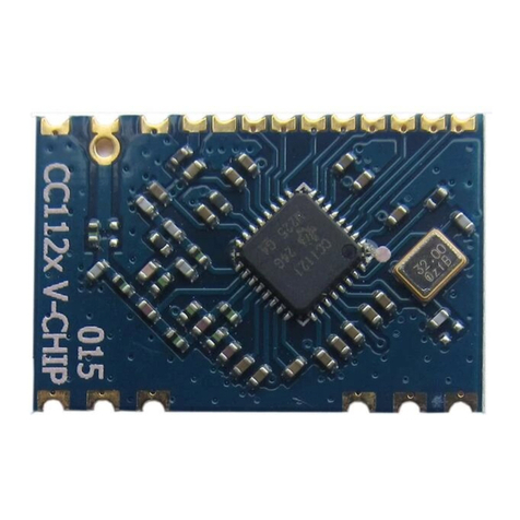 V-Chip Microsystems VT-CC1121-433M user guide V-Chip Microsystems VT-CC1121-433M user guide