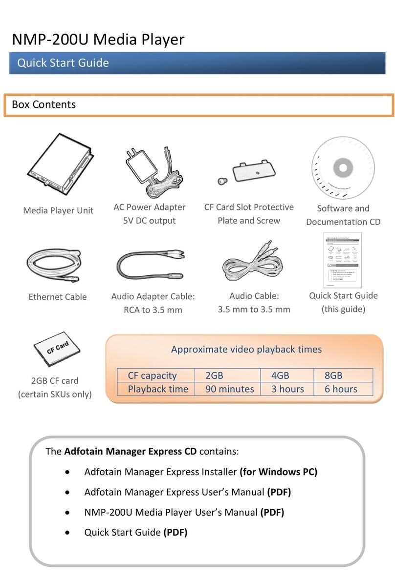 IAdea NMP-200U quick start guide