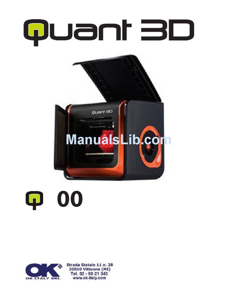 Quant 3D Q300 3D User manual