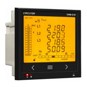 Circutor CVM-C10 instruction manual