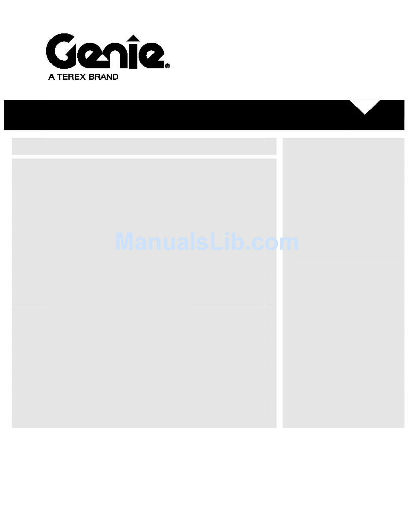 Genie Super-Straddle User manual