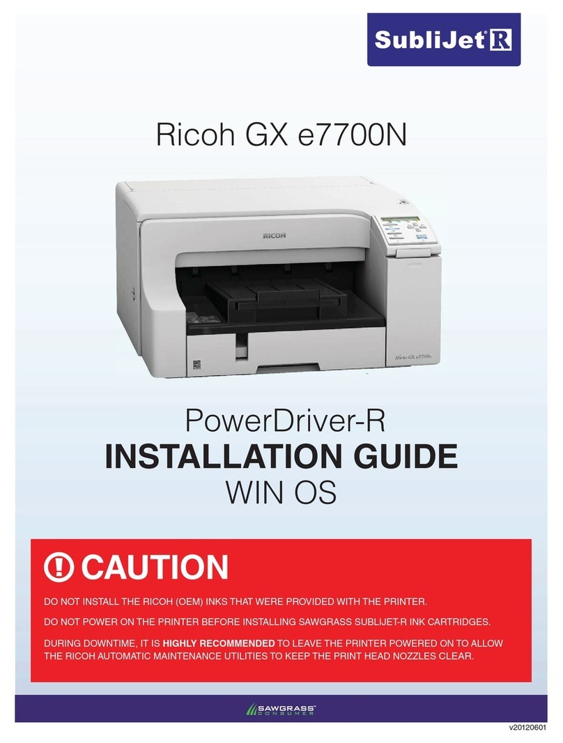 Ricoh GX e7700N User manual