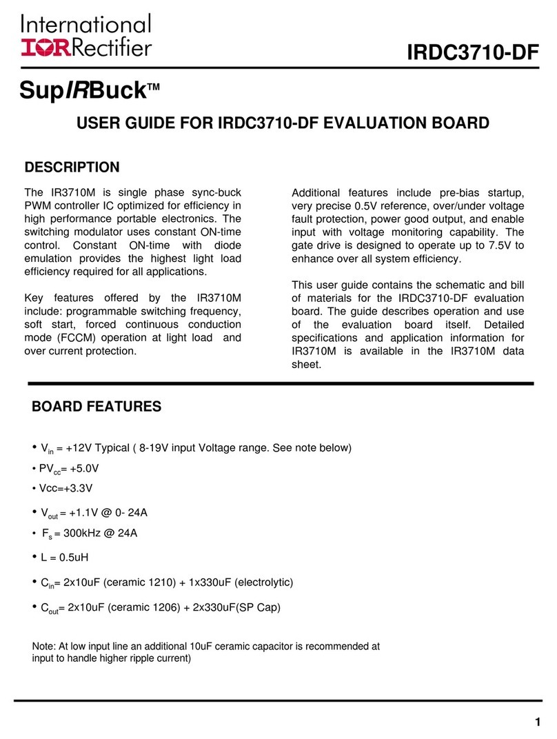 IRF IRDC3710-DF user guide