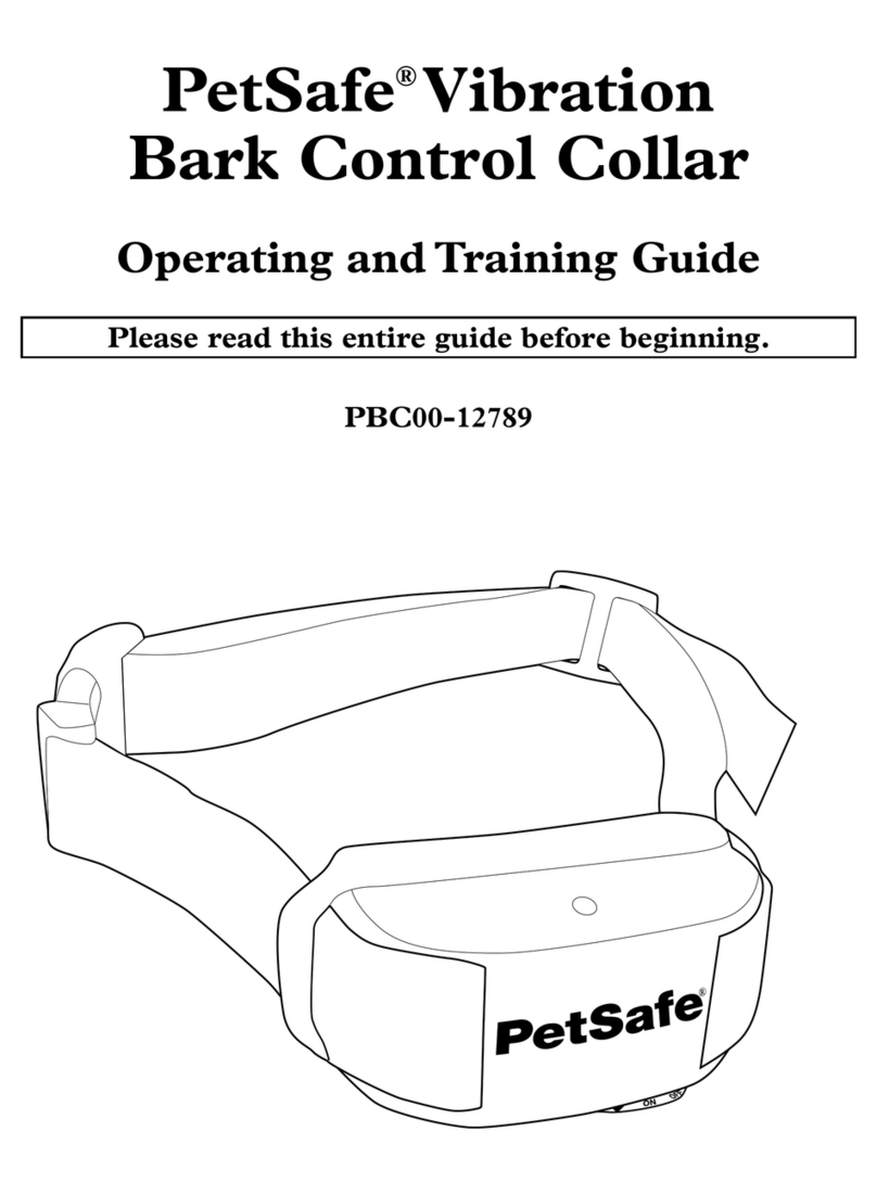 Petsafe VIBRATION PBC00-12789 Operating and training guide Petsafe VIBRATION PBC00-12789 Operating and training guide