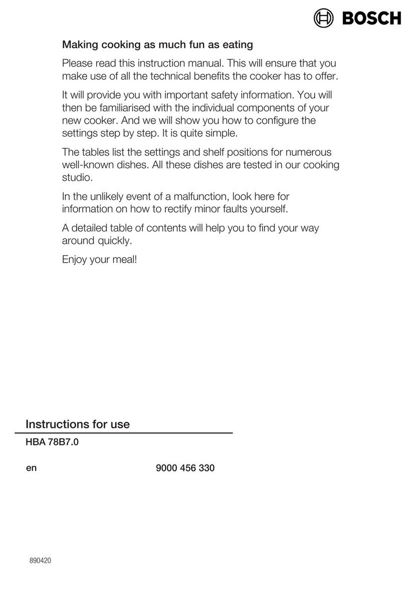 Bosch HBA 78B7.0 Instructions for use