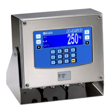 Bilanciai D450 User manual