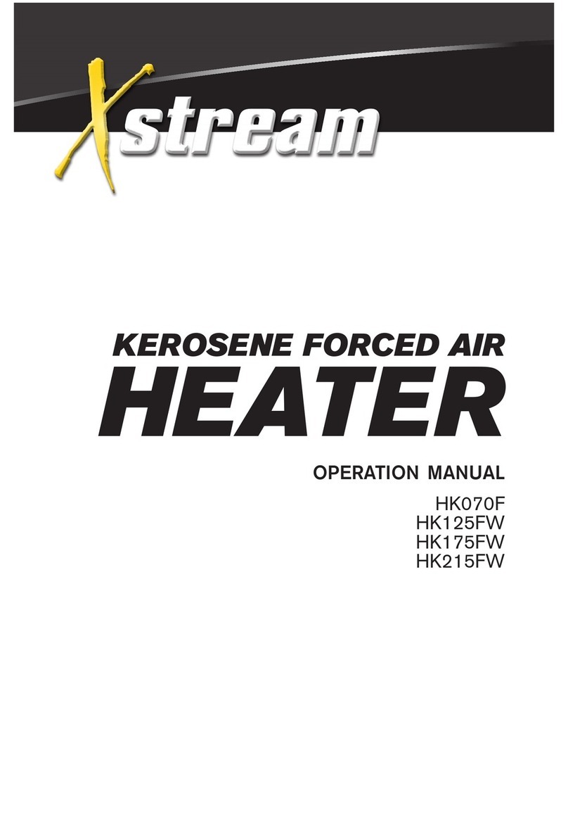 Xstream HK070F Operation manual