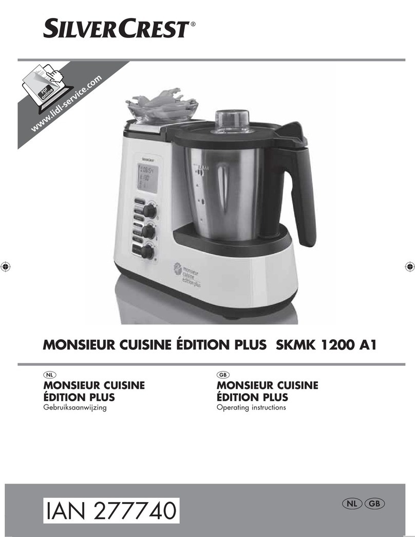 Silvercrest SKMK 1200 A1 operating instructions
