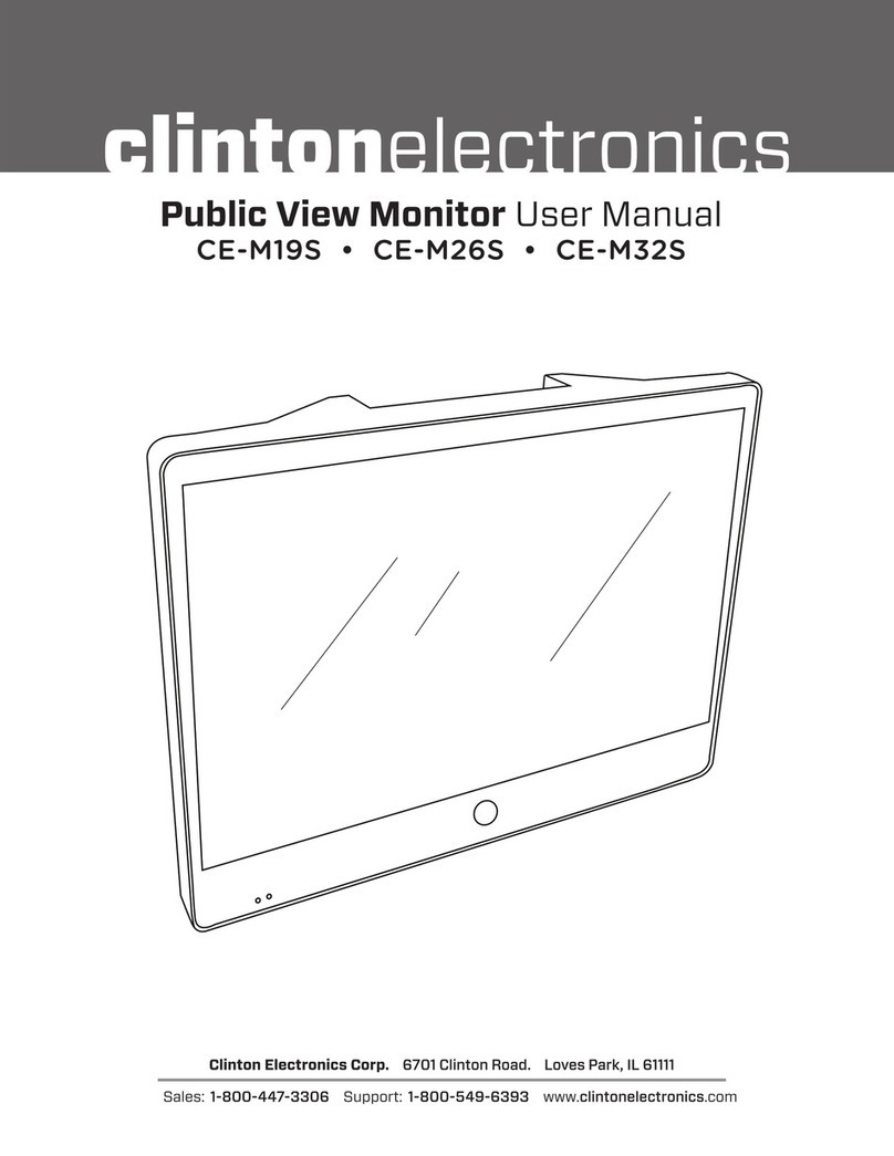Clinton Electronics CE-M19S User manual Clinton Electronics CE-M19S User manual