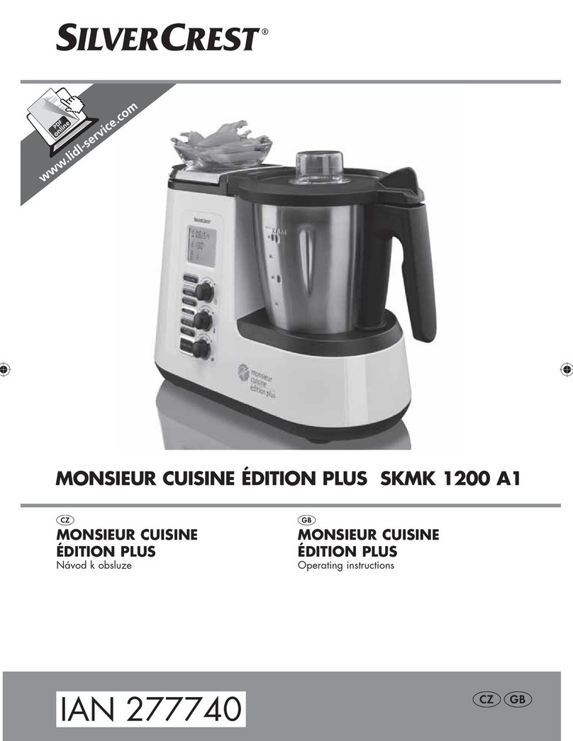 Silvercrest SKMK 1200 A1 User manual