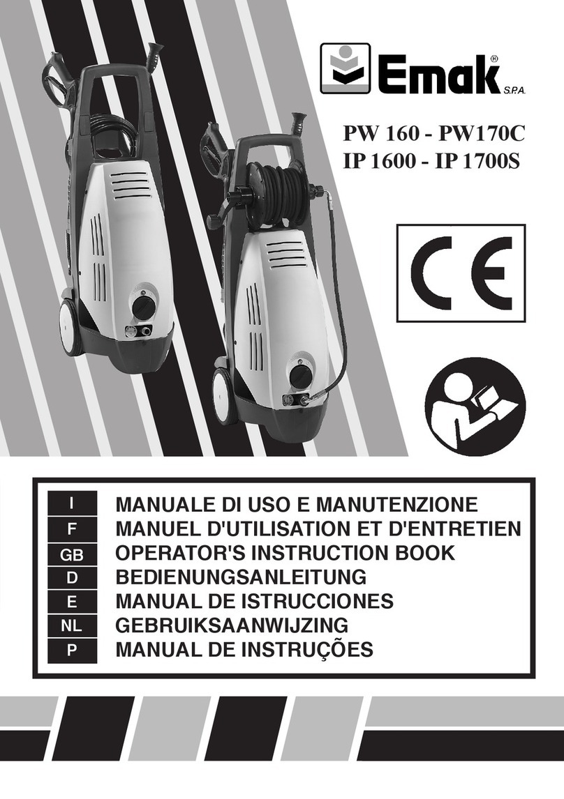 EMAK PW 160 Manual
