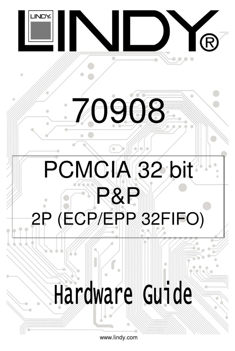 Lindy 70908 Hardware guide