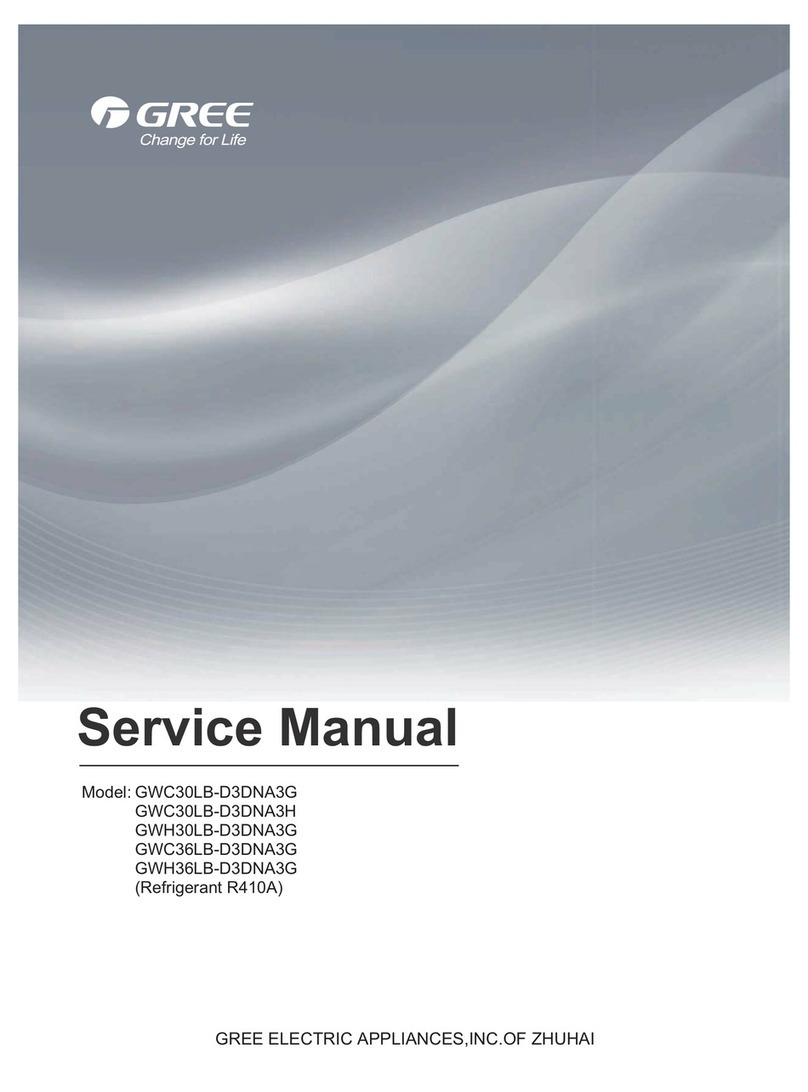 Gree GWC30LB-D3DNA3G User manual