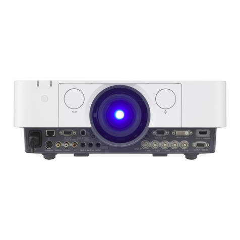 Sony VPL-FH36 User manual