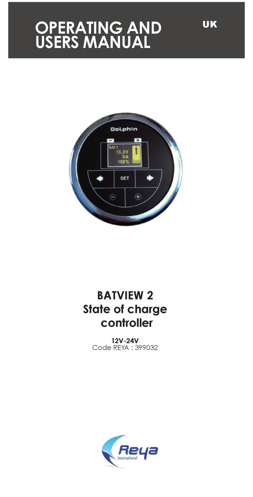 Reya BATVIEW 2 Operating and users manual