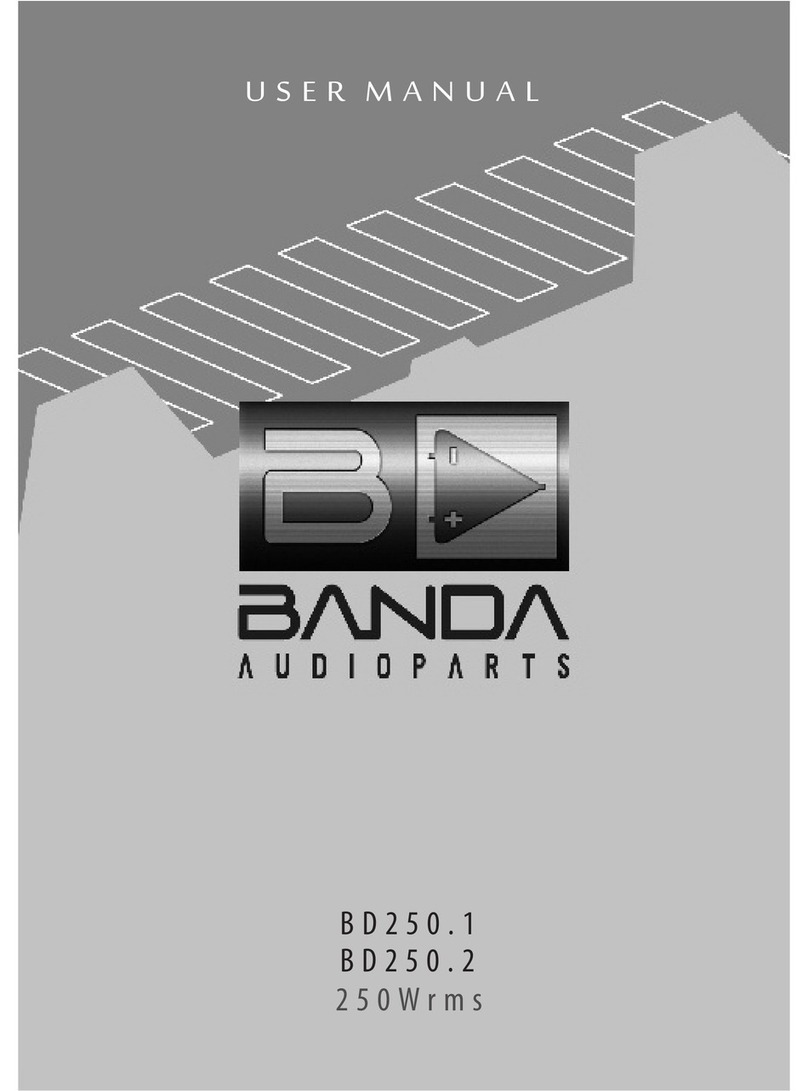Banda BD250.1 user manual