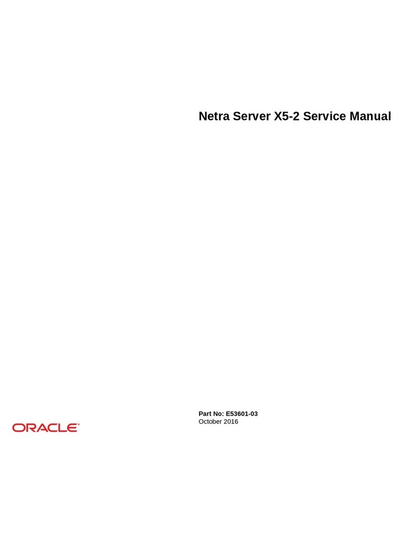 Oracle netra X5-2 User manual