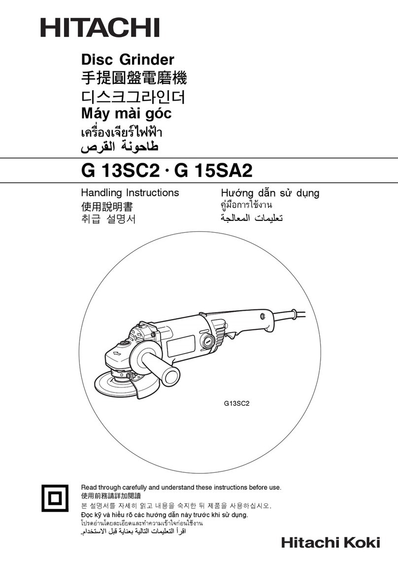 Hitachi G 12SC2 User manual