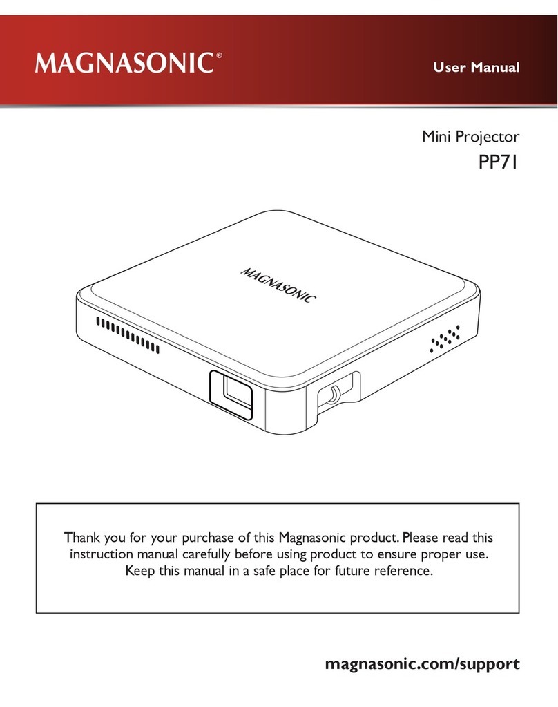 Magnasonic PP71 user manual
