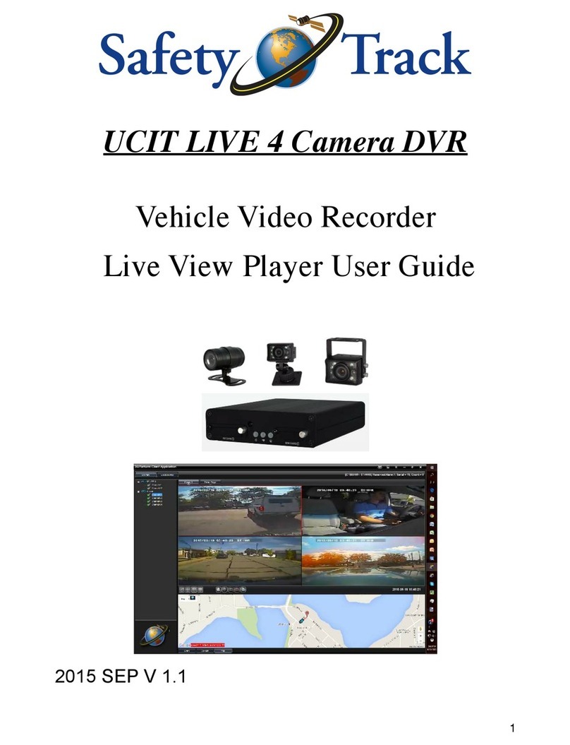 Safety Track UCIT LIVE 4 Camera DVR user guide