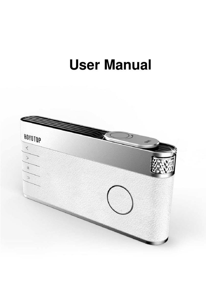 HOYOTOP wireless mini projector user manual