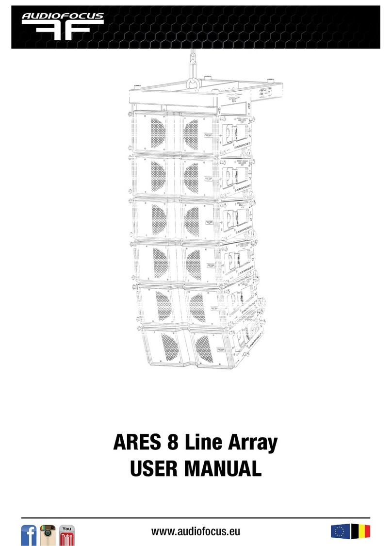 AUDIO FOCUS ARES 8 user manual