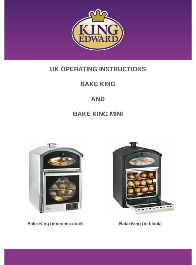 King Edward BAKE KING operating instructions