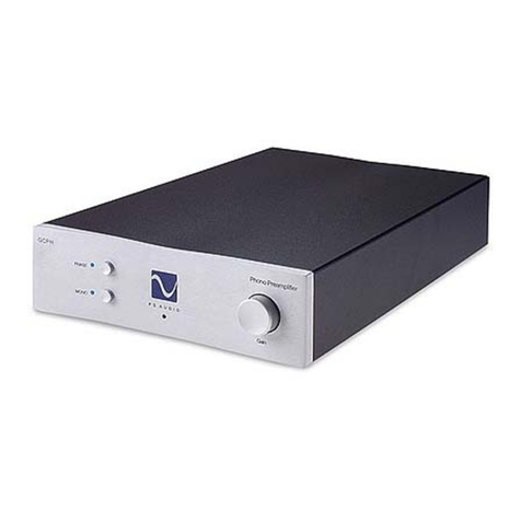 PS Audio GCPH Quick start guide