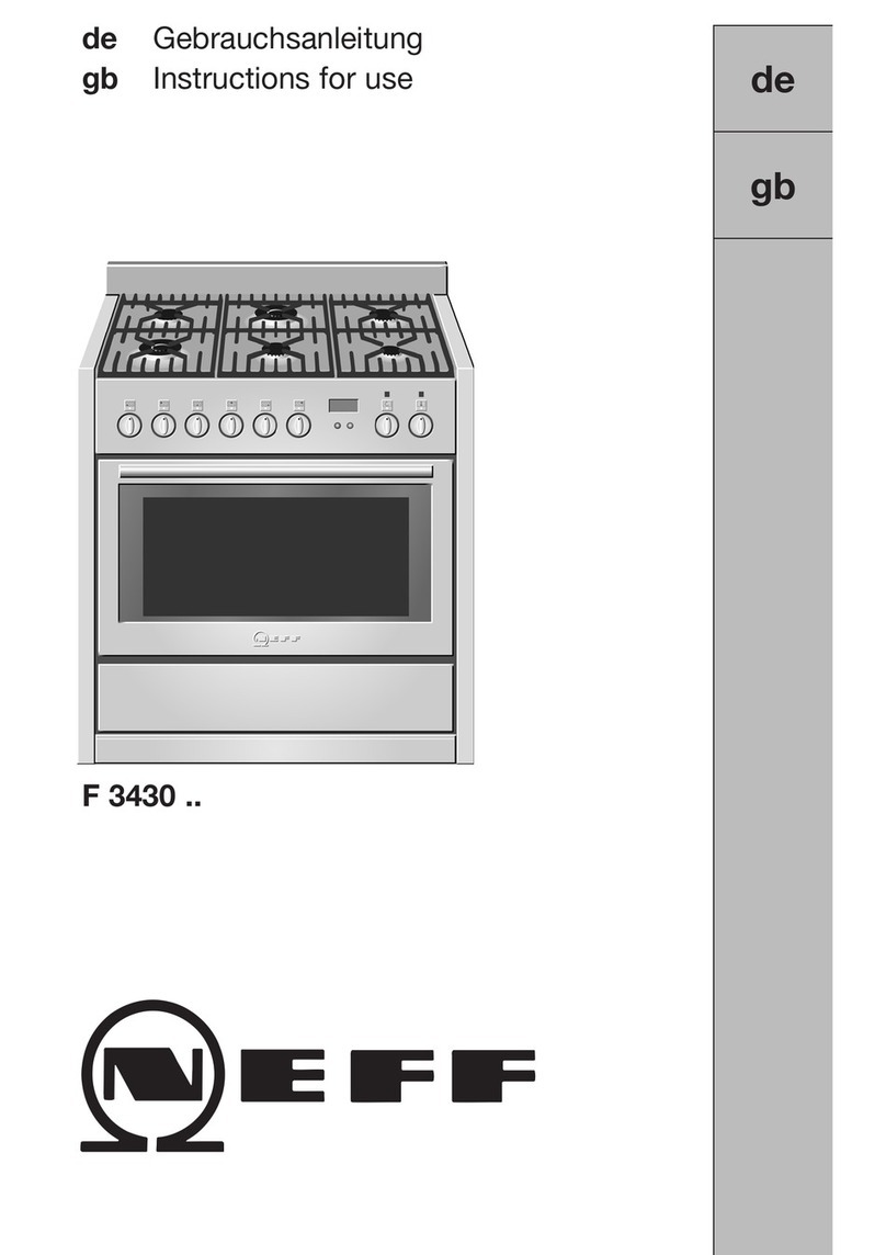 NEFF F 3430 SERIES User manual