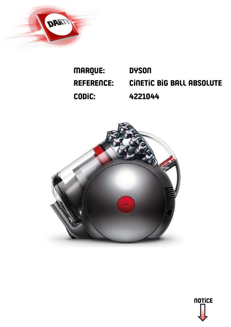 Dyson CINETIC BIG BALL ABSOLUTE User manual