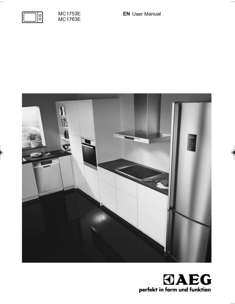 AEG MC1753E User manual