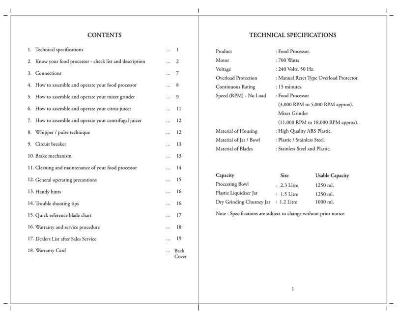 Rico FP-102 manual