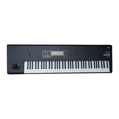 Korg T1 Operation guide