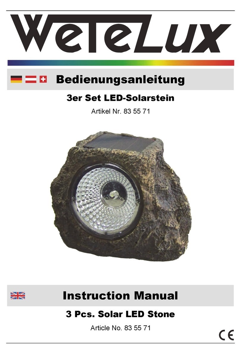 Wetelux 83 55 71 instruction manual