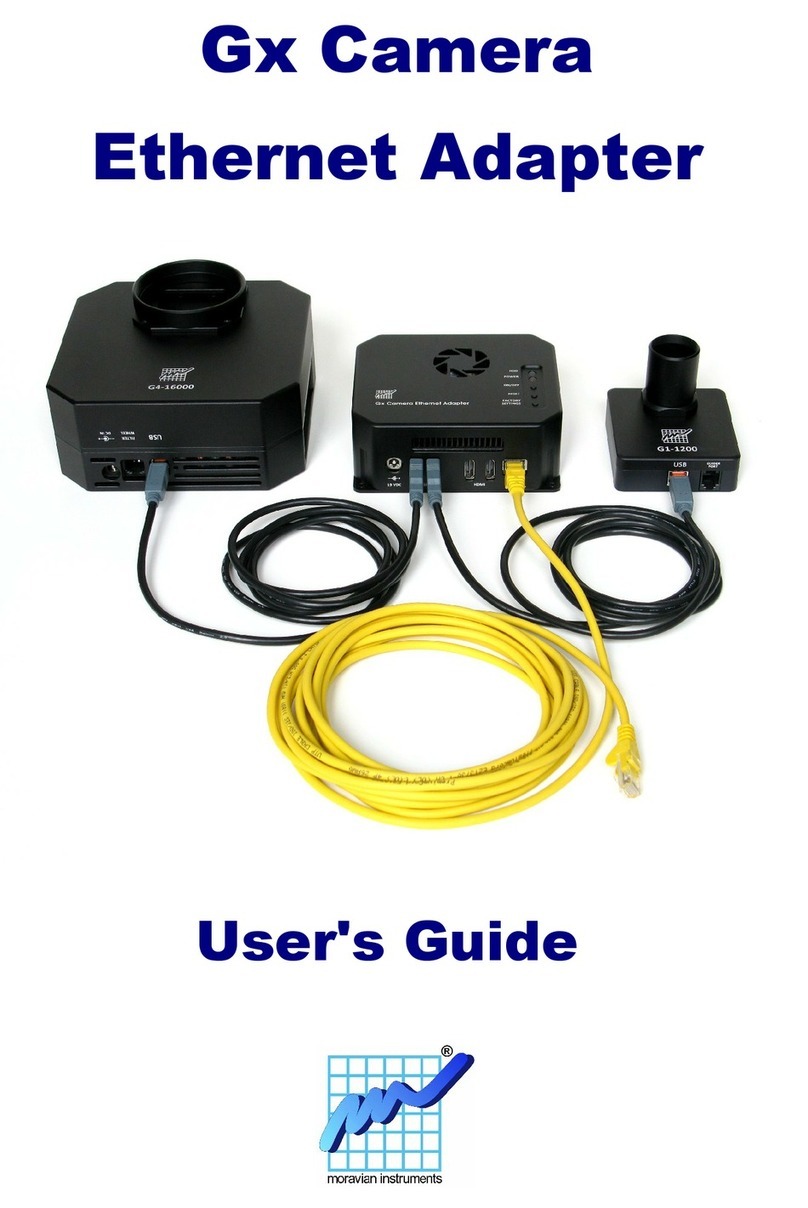 Moravian Instruments Gx Camera user guide