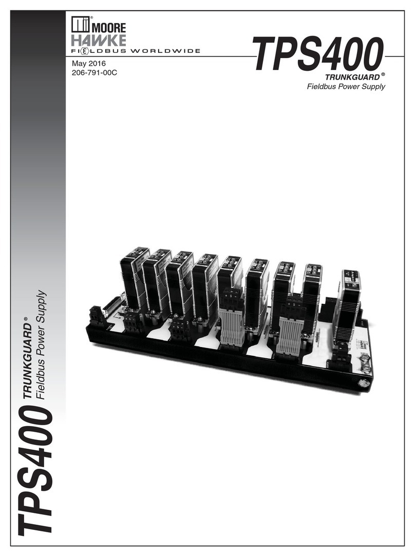 Moore TRUNKGUARD TPS400 installation manual