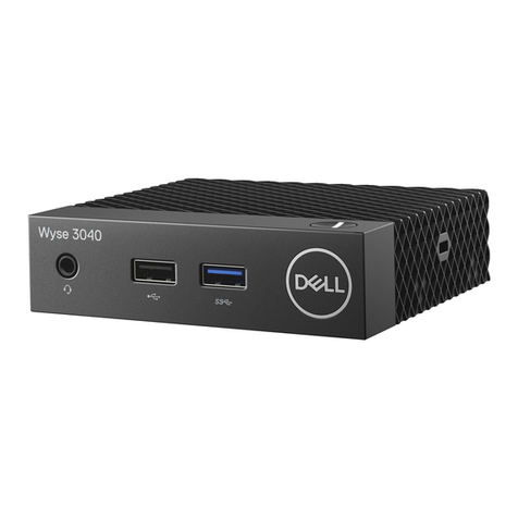 Dell Wyse 3040 Thin Client User manual