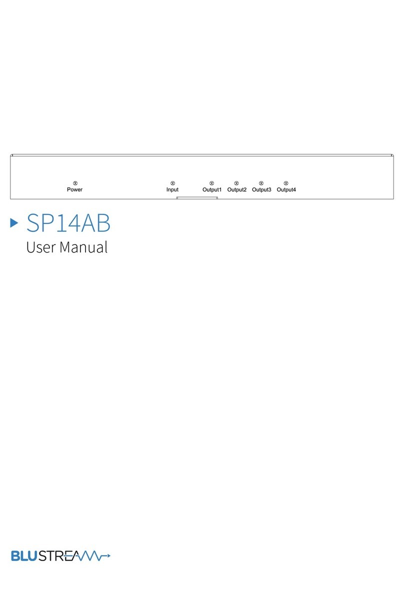 Blu Stream SP14AB User manual