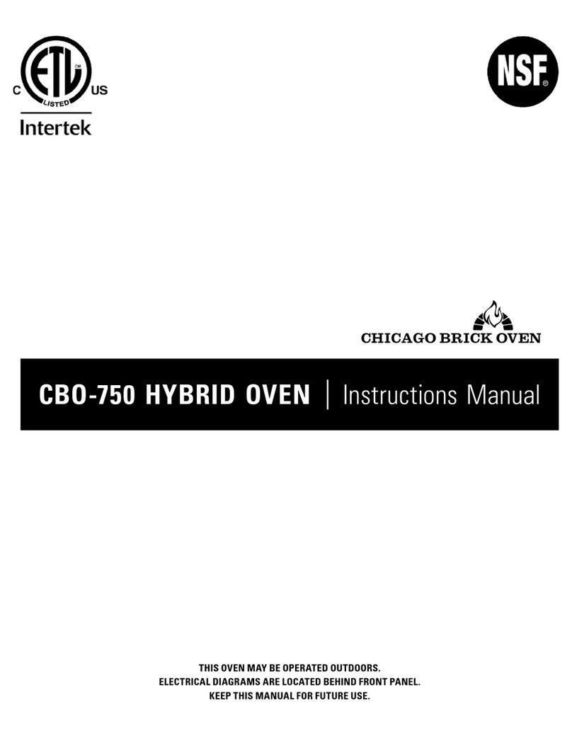 NSF CBO-750 HYBRID-R instruction manual