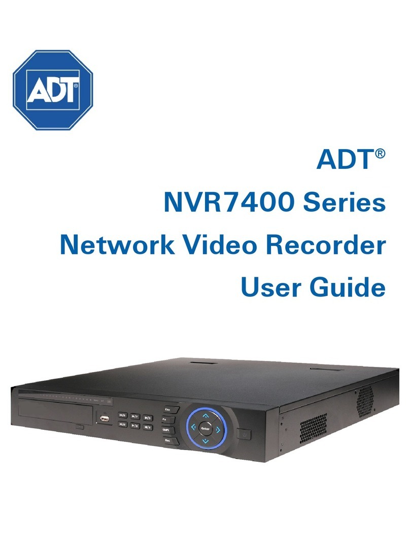 ADT NVR7400 Series User manual
