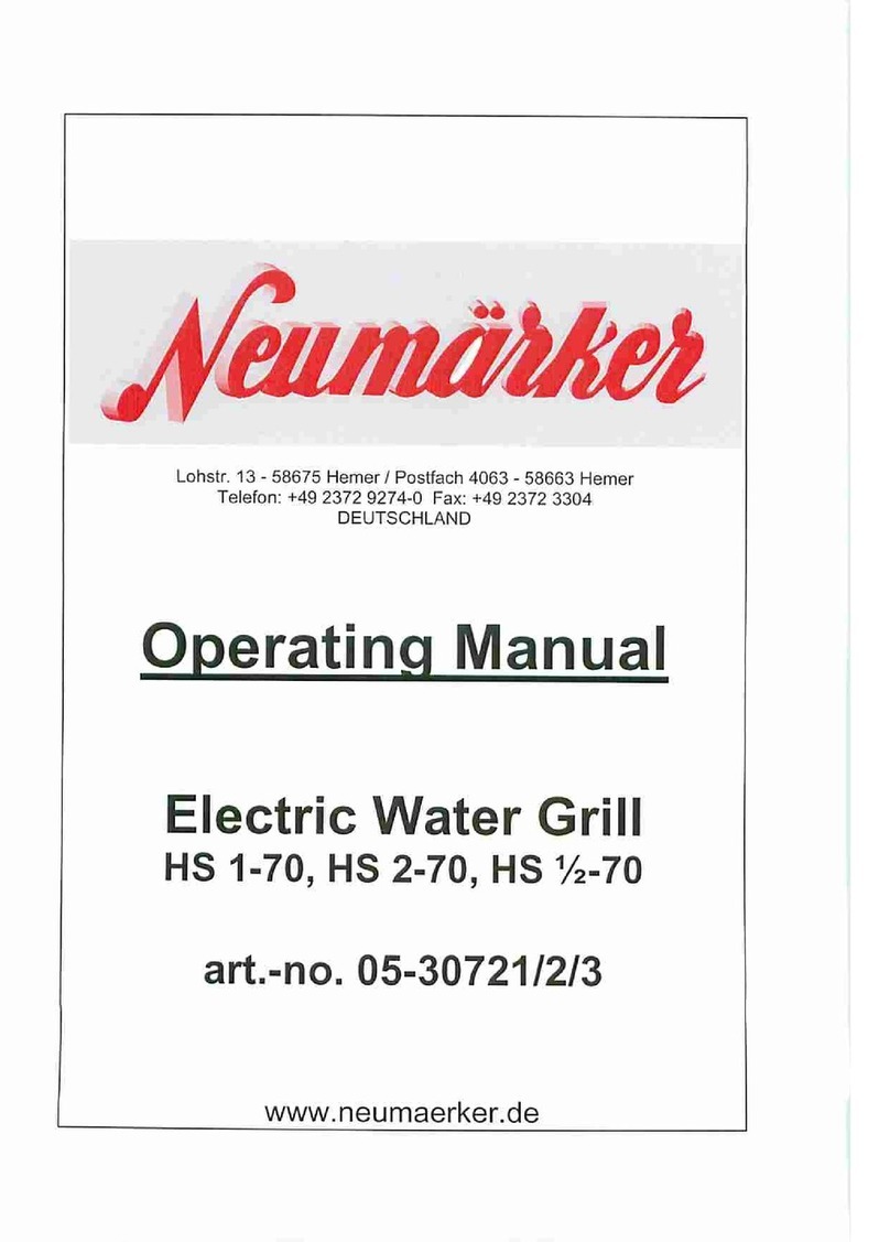 Neumaerker HS 1-70 operating manual