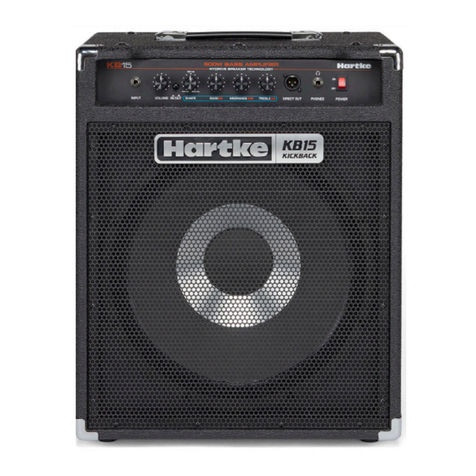Hartke Kickback KB12 User manual