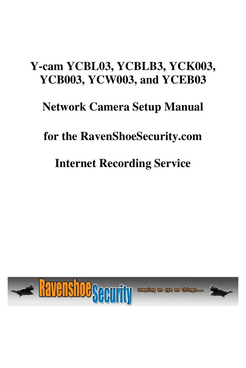 Ravenshoe security YCBLB3 Setup manual