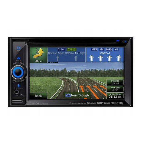 Clarion NX505E owner's manual