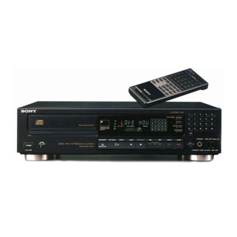 Sony CDP-970 User manual