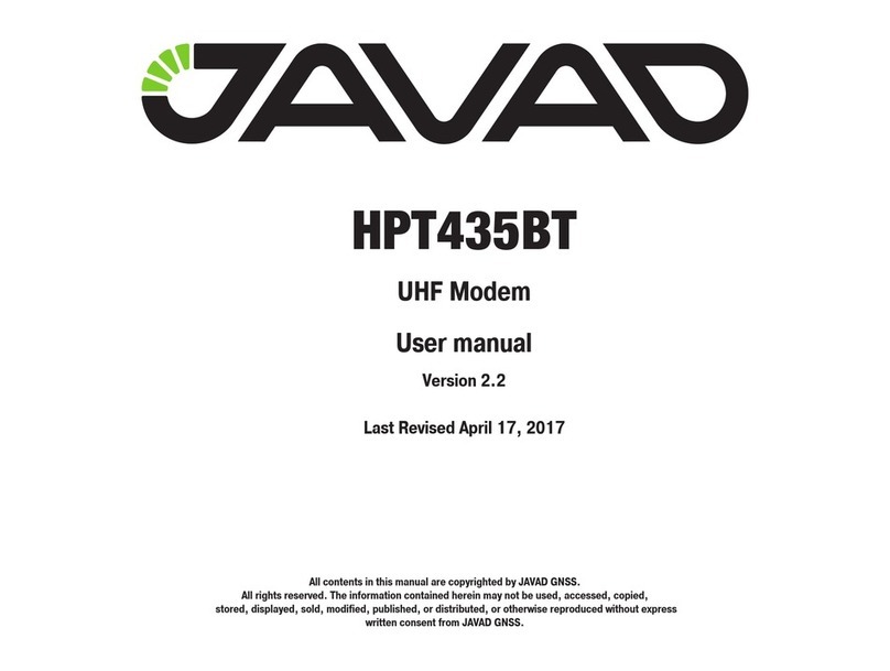 Javad HPT435BT JL user manual