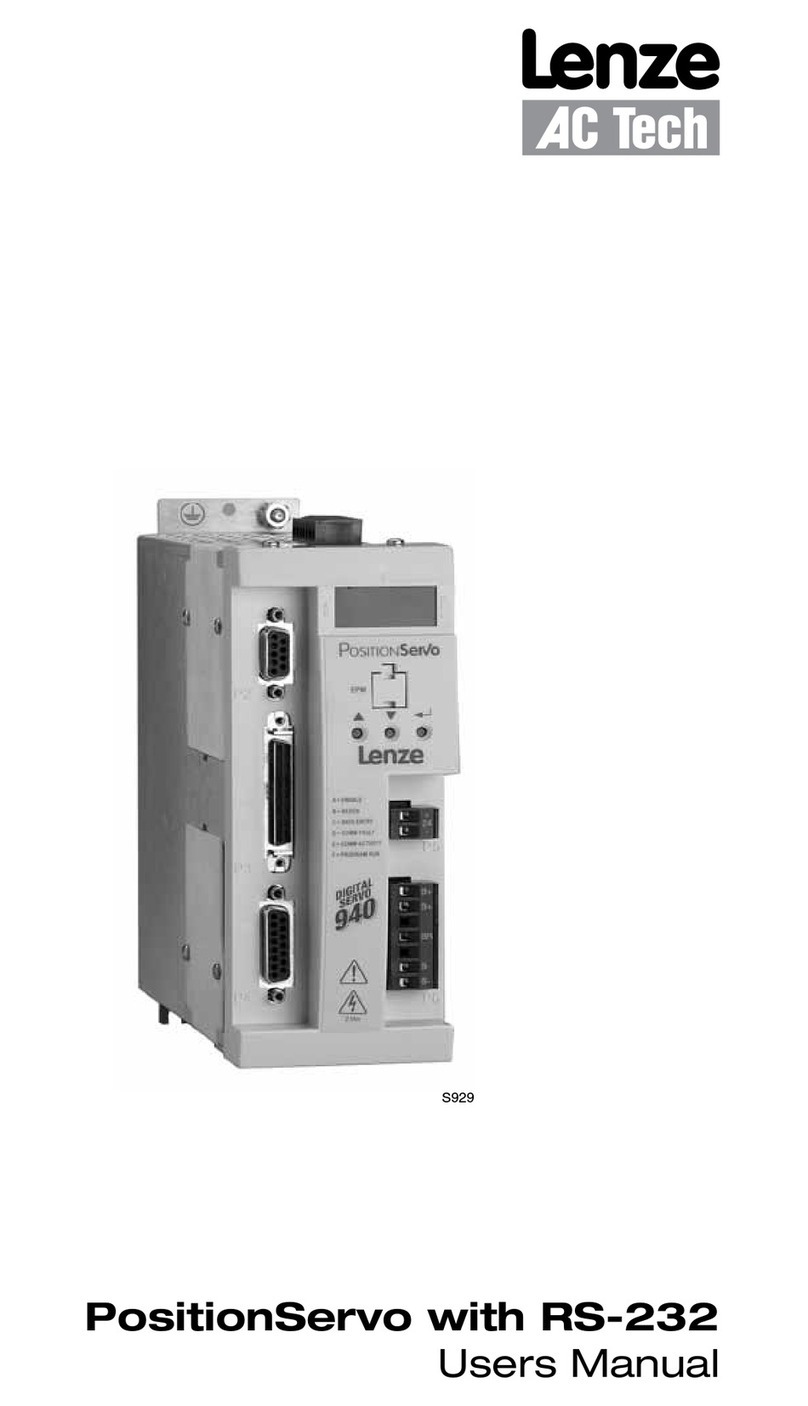 Lenz PositionServo 940 User manual